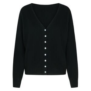 Colorush 'Barbara' Black Cashmere Sweater Women